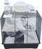Interzoo hamsterkooi Rocky plus zwart/zwart
