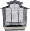 Interzoo Vogelkooi - L51xB30xH60,5cm - Complete vogelkooi - Vogelkooien - Vogelkooien voor binnen - Vogel kooi - Zwart / Beige