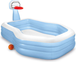 Intex Basketball Family Pool - Opblaaszwembad - 257 x 188 x 135 cm
