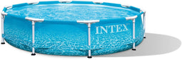 Intex Beachside Metal Frame™ Pool Set - Opzetzwembad - Ø 305 x 76 cm met filterpomp