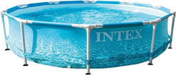 Intex Beachside opzetzwembad met filterpomp - 305x76cm - Blauw