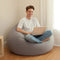 Intex Beanless Bag Chair - Opblaasbare stoel - Grijs
