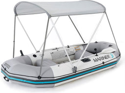 INTEX - Bootoverkapping - 160x142 - cm - oxford - stof - grijs