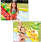 Intex Kinderzwembad - Glijbaan - Waterparadijs - Twee badjes - Fruit thema