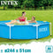 Intex Metal Frame Pool - Opzetzwembad - Ø 244 cm x 51 cm