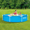 Intex Metal Frame Pool - Opzetzwembad - Ø 244 cm x 51 cm