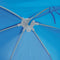 Intex Ø183cm Rond Stalen Frame Zwembad Boven De Grond Met Luifel Blauw 700 Liters