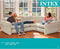 Intex Opblaasbare hoekbank - beige - 257x203x76 cm (bxlxh)