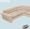 Intex Opblaasbare hoekbank - beige - 257x203x76 cm (bxlxh)