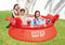 Intex Opblaaszwembad Happy Crab 183 X 51 Cm Pvc Rood