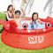 Intex Opblaaszwembad Happy Crab 183 X 51 Cm Pvc Rood