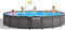 Intex Prism Frame™ Greywood Premium Pool Set - Opzetzwembad - Ø 549 x 122 cm met filterpomp