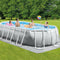 Intex Prism Frame™ Oval Premium Pool Set - Opzetzwembad - 503 x 274 x 122 cm met filterpomp