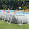 Intex Prism Frame™ Oval Premium Pool Set - Opzetzwembad - 503 x 274 x 122 cm met filterpomp