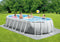 Intex Prism Frame™ Oval Premium Pool Set - Opzetzwembad - 503 x 274 x 122 cm met filterpomp