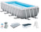 Intex Prism Frame Pool - Zwembad 488 x 244 x 107cm - met pomp en accessoires