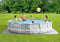 Intex Prism Frame™ Premium Pool Set - Opzetzwembad - Ø 457 x 107 cm met filterpomp