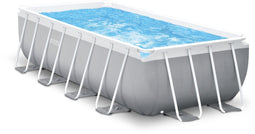 Intex Prism Frame™ Rectangular Premium Pool Set - Opzetzwembad - 400 x 200 x 100 cm met filterpomp