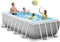 Intex Prism Frame™ Rectangular Premium Pool Set - Opzetzwembad - 400 x 200 x 100 cm met filterpomp