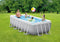 Intex Prism Frame™ Rectangular Premium Pool Set - Opzetzwembad - 400 x 200 x 100 cm met filterpomp