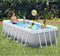 Intex Prism Frame™ Rectangular Premium Pool Set - Opzetzwembad - 400 x 200 x 100 cm met filterpomp