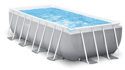 Intex Prism Frame™ Rectangular Premium Pool Set - Opzetzwembad - 488 x 244 x 107 cm met filterpomp