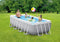 Intex Prism Frame zwembad 400 x 200 x 100 cm - met filterpomp - zwembadtrap - afdekzeil