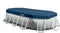 Intex Prism Oval frame zwembad - 503 x 274 x 122 cm - Opzetzwembad met filterpomp