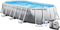 Intex Prism Oval frame zwembad - 503 x 274 x 122 cm - Opzetzwembad met filterpomp