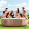 Intex Pure Spa Bubble - Sahara jacuzzi - 236x71 cm - 8 personen