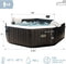 Intex Pure spa - Deluxe Jacuzzi met Jet & Bubble - 201x71 cm - 4 personen