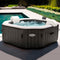 Intex Pure spa - Deluxe Jacuzzi met Jet & Bubble - 201x71 cm - 4 personen