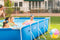 Intex Rectangular Frame Pool - Opzetzwembad - 450 x 220 x 84 cm met filterpomp