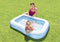 Intex Rectangular Pool - Baby Opblaaszwembad Blauw - 166 x 100 x 25 cm