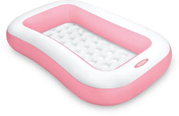 Intex Rectangular Pool - Baby Opblaaszwembad Roze - 166 x 100 x 25 cm