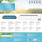 Intex Solar Pool Cover - Frame Zwembad Rechthoekig 975 cm x 488 cm