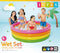 Intex Sunset Glow Pool - Opblaaszwembad - Ø 168 x 46 cm