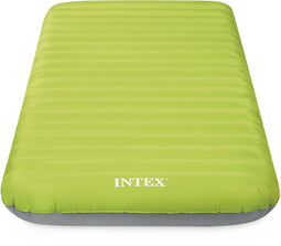 Intex TruAire Twin Dura-Beam Camping Mattress met Quickfill USB150 luchtpomp - 191 x 76 x 17 cm