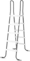 Intex Zwembadladder 132 Cm Staal Grijs/wit