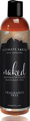 Intimate Organics - Naked Unscented Massage Olie 1
