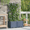 vidaXL - Tuinbakken - met - Waterirrigatiesysteem - 2 - stuks - Grijs