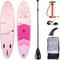 MOAI 10'6 womens pakket (Roze) - Opblaasbare supboard - 15PSI - Allround - 320cm - 260 liter - compleet pakket