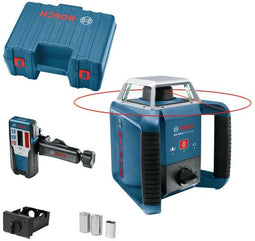 Bosch GRL 400 H Professional - Rotatielaser - Zelfnivellerend tot 400 m - Rood