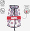 Hondenregenjas The Avengers Transparant Rood S