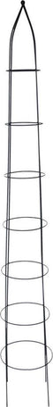Esschert Design Plantensteun Piramide 180 Cm Staal Zwart