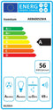 Inventum AKB6005ZWA - Wandschouw afzuigkap - 60 cm - 645 m3/h - 3 standen - Energieklasse A - Zwart