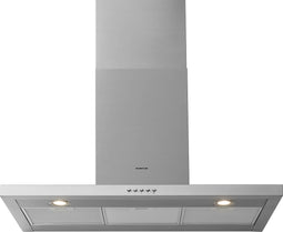 Inventum AKB9005RVS - Wandschouw afzuigkap - 90 cm - 645 m3/h - 3 standen - Energieklasse A - RVS