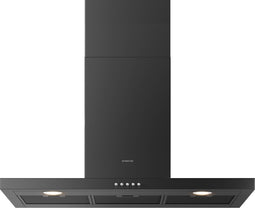 Inventum AKB9005ZWA - Wandschouw afzuigkap - 90 cm - 645 m3/h - 3 standen - Energieklasse A - Zwart