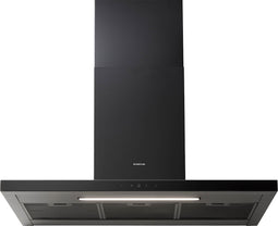 Inventum AKB9015ZWA - Wandschouw afzuigkap - 90 cm - 700 m3/h - 4 standen - Timer - BLDC motor - Energieklasse A++ - Zwart