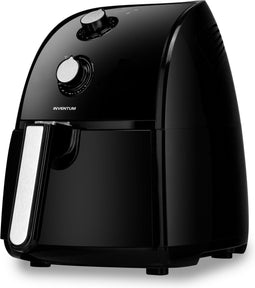 Inventum GF250HL - Airfryer - Hetelucht friteuse - 2,5 liter - 80 tot 200°C - Traploze thermostaat - 1500 watt - Zwart/RVS